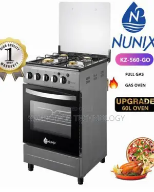 Gas Cooker Full Gas Kz560-Go Nunix Standing Cooker