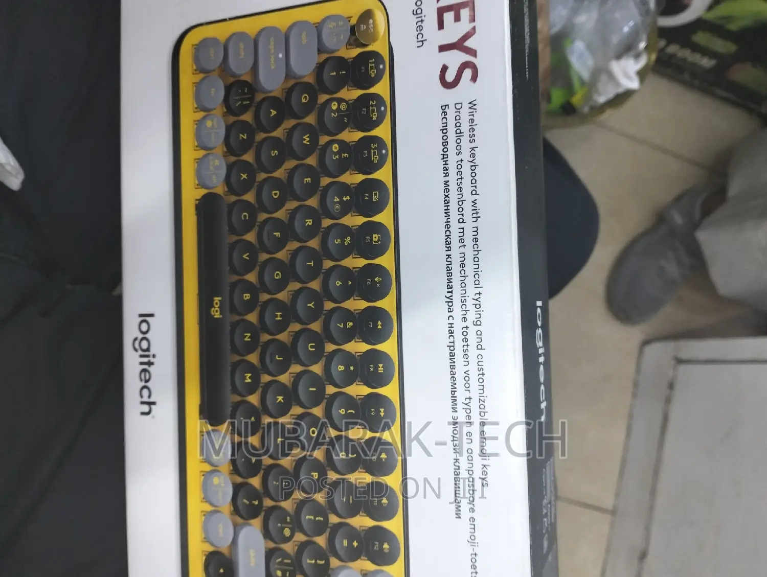 Pop Keys Logitech Wireless Keyboard