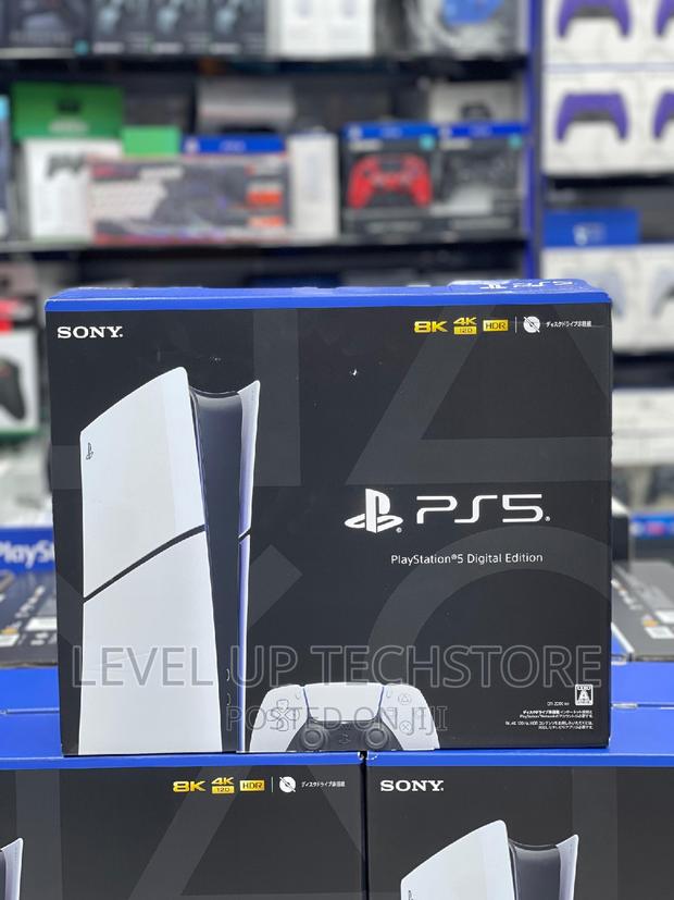 Sony Ps5 Slim Digital Edition 1tb Console - Brand New - main view