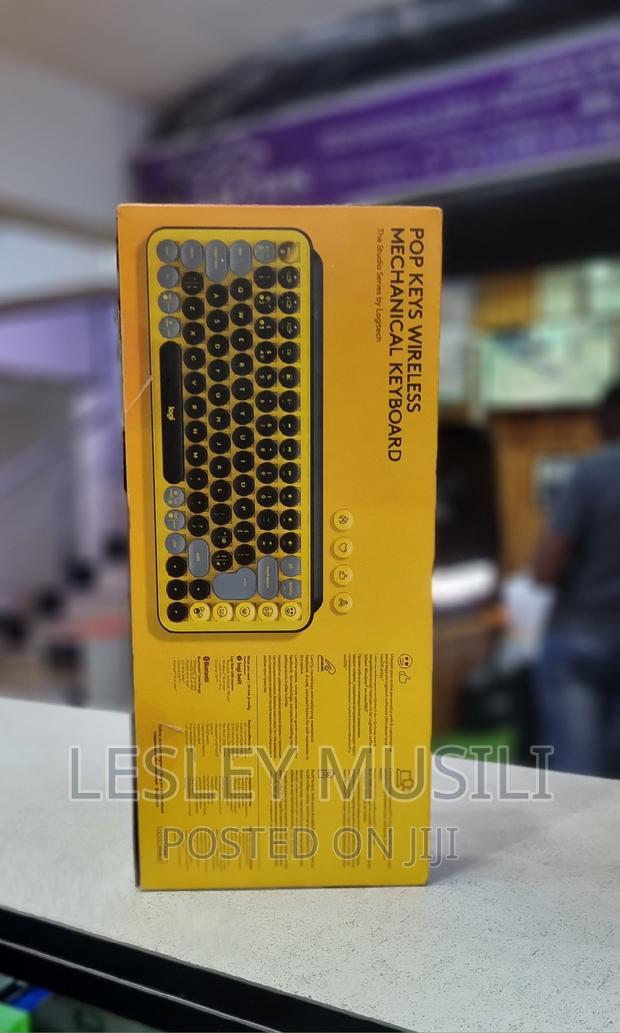 Logitech POP KEYS
Wireless Keyboard/Customizable Emoji Keys - main view