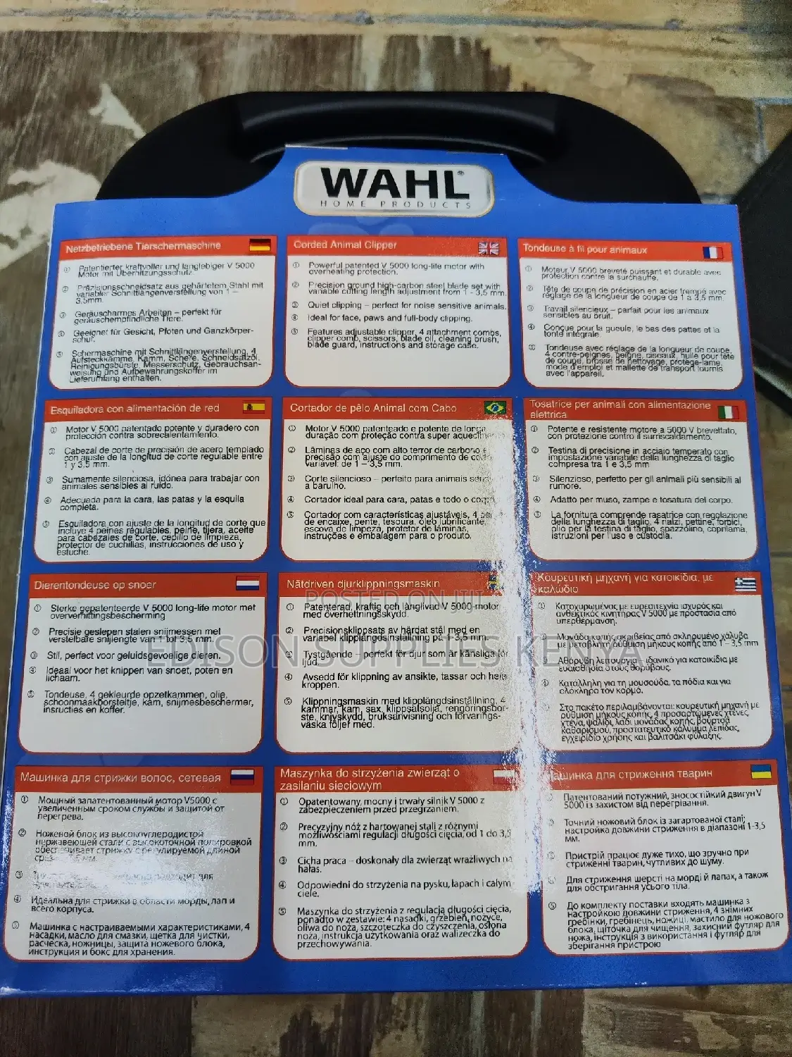 Wahl Showpro Dog Clipper Kit Pet Shaver Dog Shaver Corded