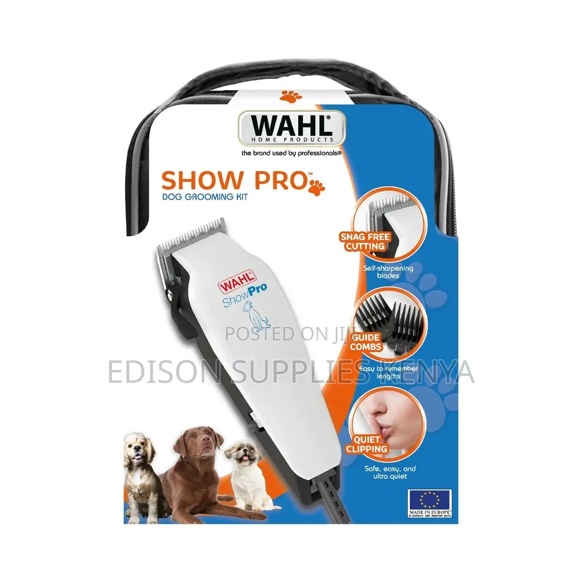 Wahl Showpro Dog Clipper Kit Pet Shaver Dog Shaver Corded