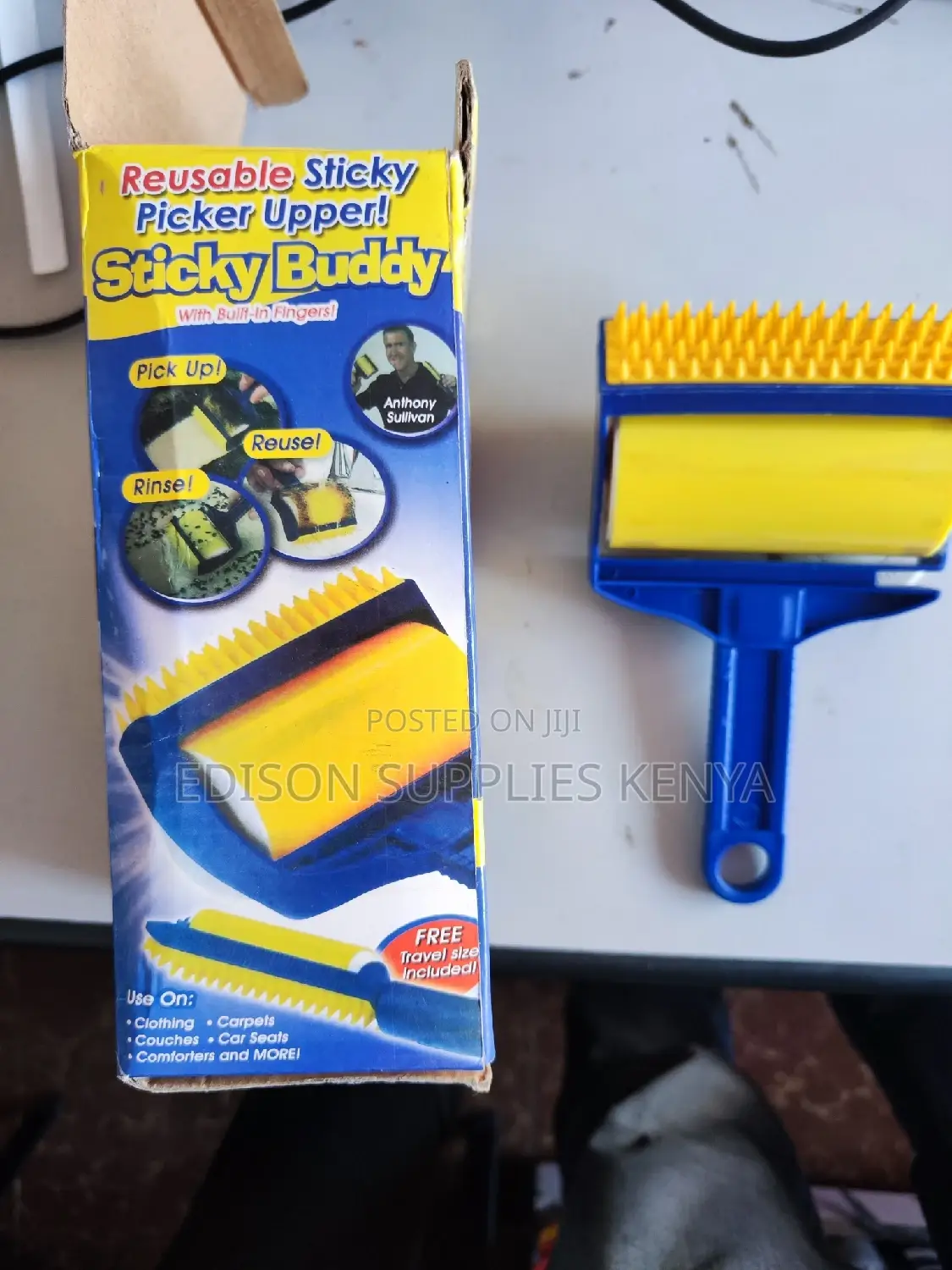 Sticky Buddy Pet Hair Remover Lint Roller Reusable Carpet