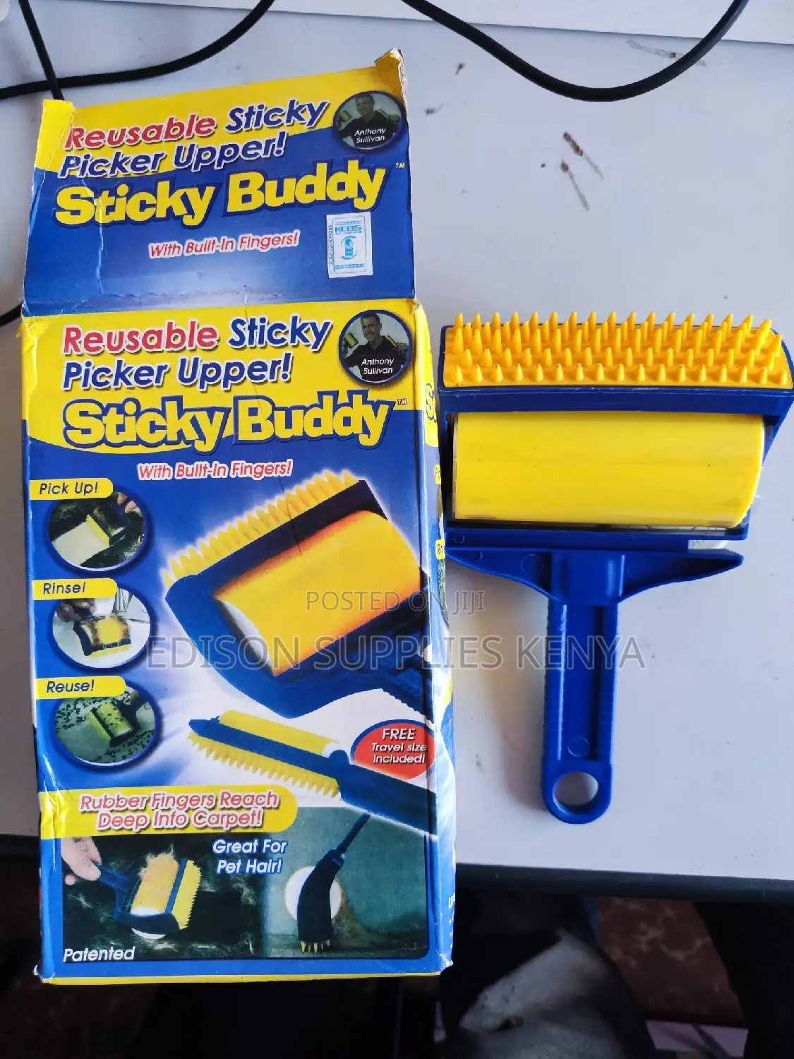 Sticky Buddy Pet Hair Remover Lint Roller Reusable Carpet