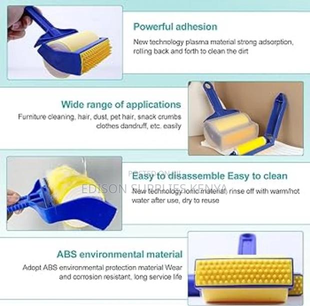 Sticky Buddy Pet Hair Remover Lint Roller Reusable Carpet - thumbnail 4