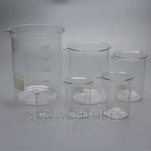 Glass Beakers ( 50 Ml, 100ml, 250ml, 500ml, 1L,2L)
