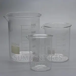 Glass Beakers ( 50 Ml, 100ml, 250ml, 500ml, 1L,2L)