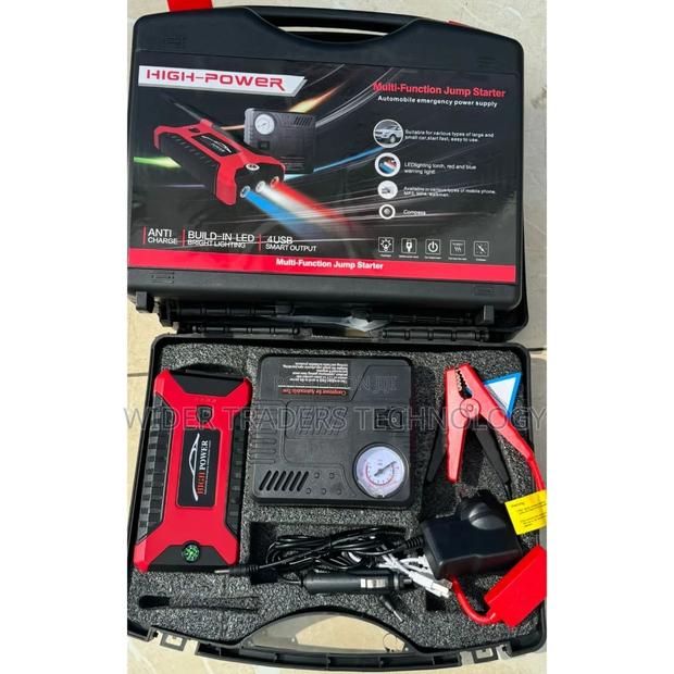 Portable Car Jump Starter/ Tyre Inflator / Air Compressor - main view