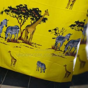 Animal Printed Cotton Kangas - main view