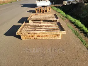 Pallet Bed- 5*6 Blazed Pallet Bed. (#JD04)