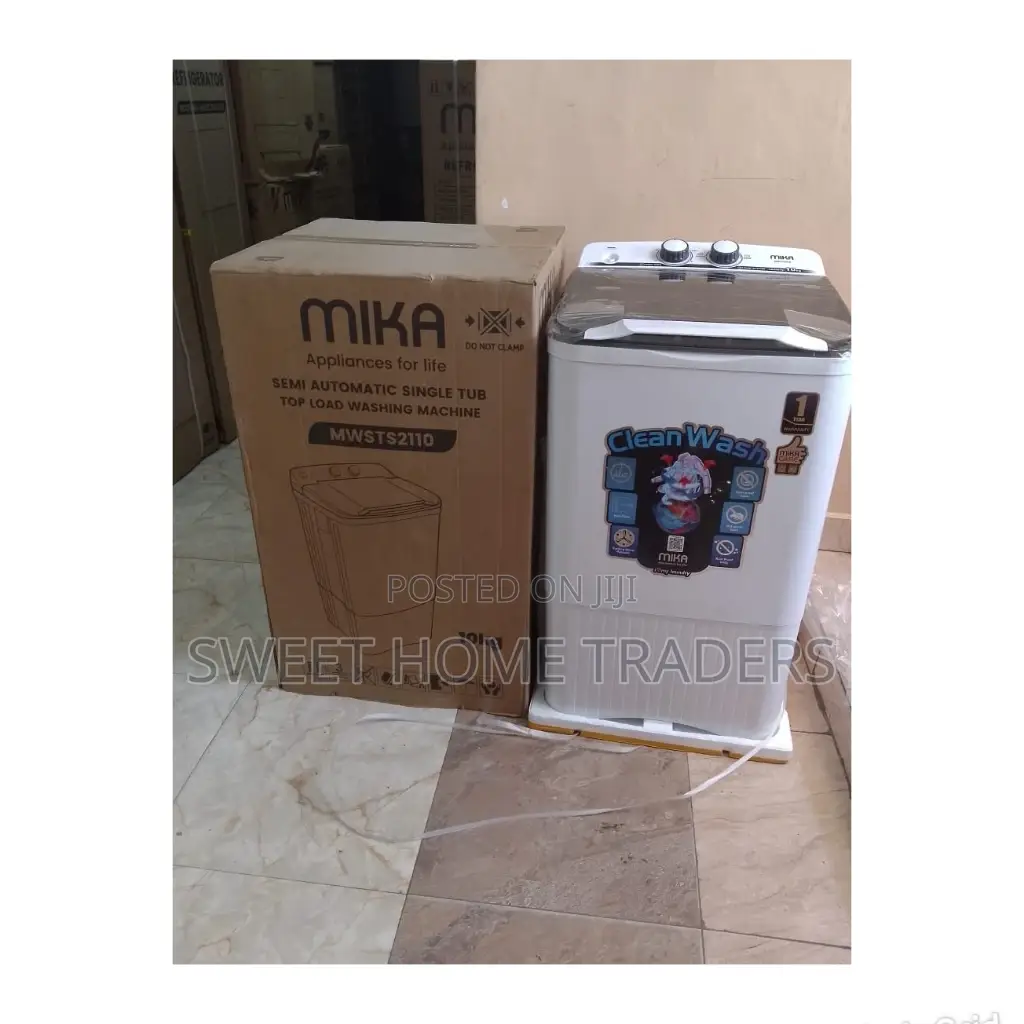Mika Single Tub 10kgs Washing Machine 