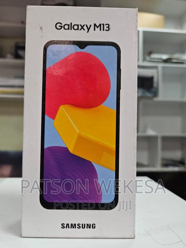 New Samsung Galaxy M13 64 GB Blue - thumbnail 2