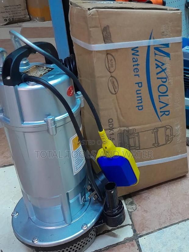 High Pressure Aquamax Submersible Water Pump 35m 1 Hp 115 L/Min