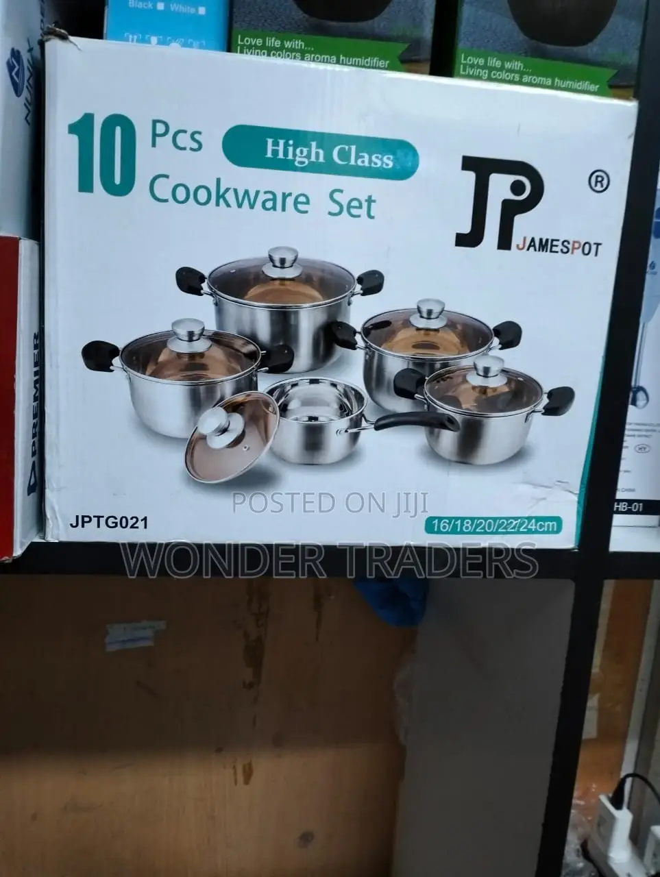 James Pot James Pot Cookware 10 Pieces