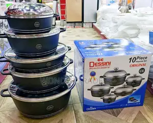 10 Pieces Dessin Cookware Cookware
