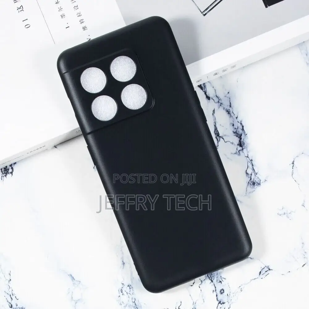 Black TPU Shell Cover for ONEPLUS 10 PRO - Silicone Case