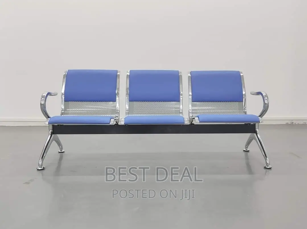 3 Seater Padded Link Chair