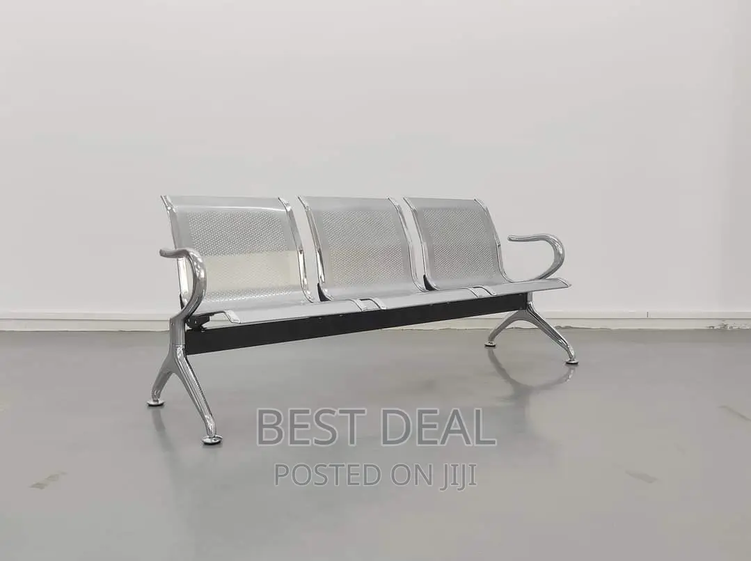 3 Seater Unpadded Link Chair