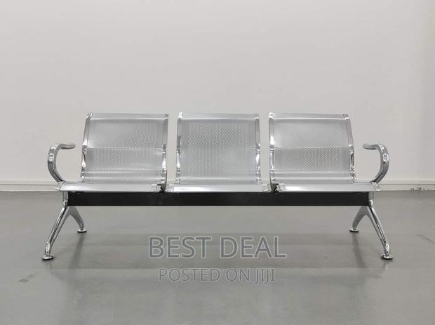 3 Seater Unpadded Link Chair - thumbnail 2