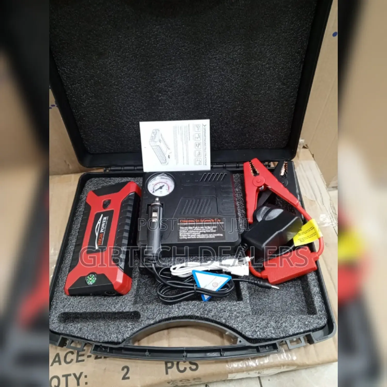 Car Jump Starter With Kit