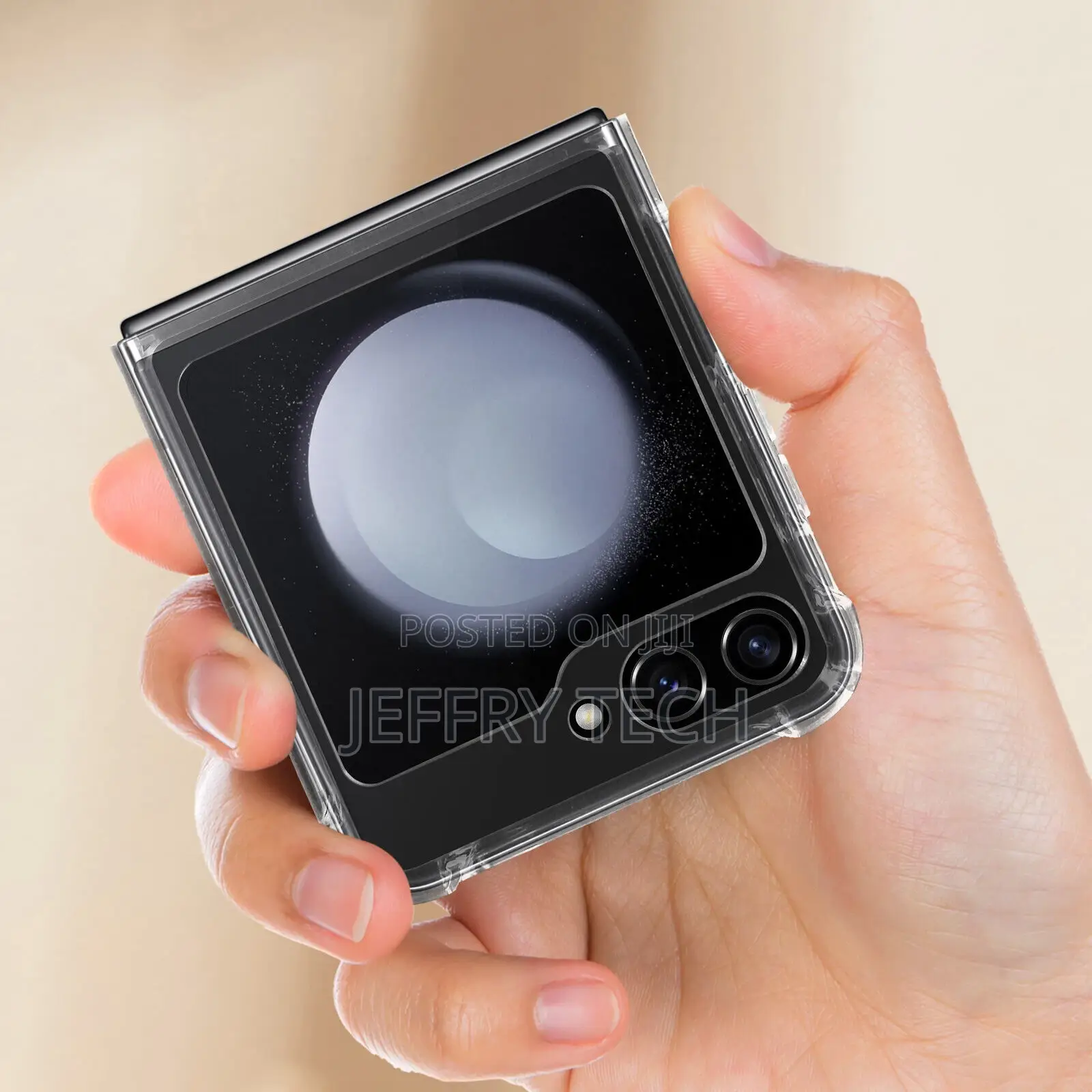 Case for Samsung Galaxy Z Flip 5 Silicone Shockproof Clear C
