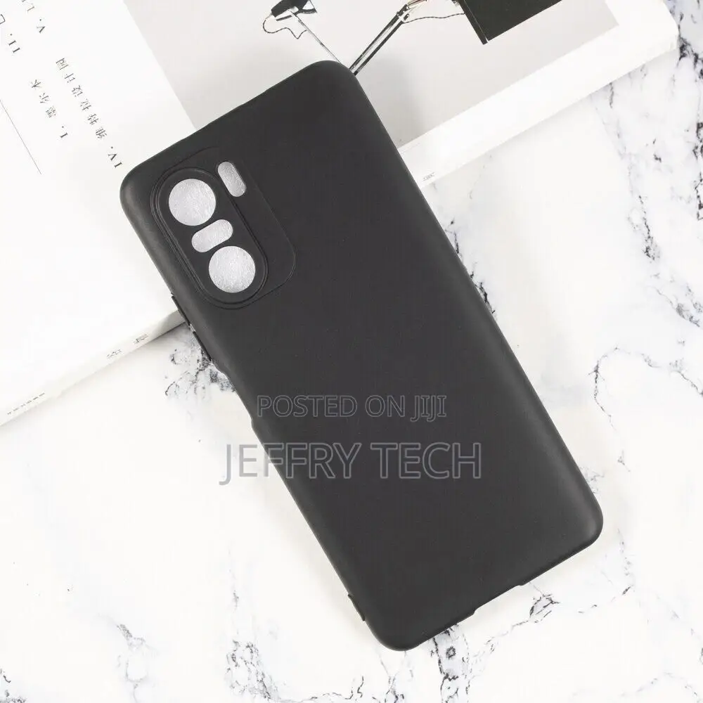 Black TPU Shell Cover for Xiaomi POCO F3 - Silicone Case
