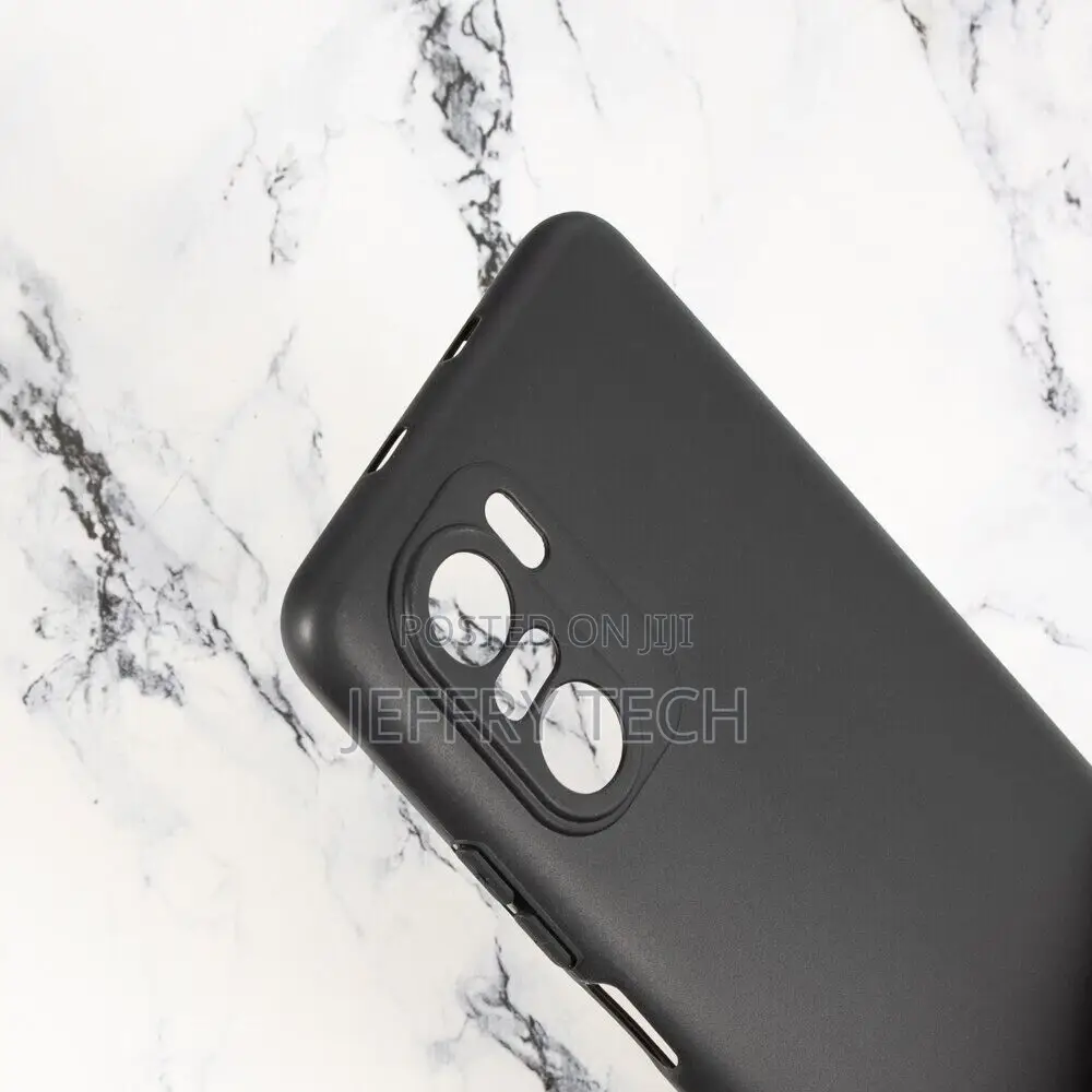 Black TPU Shell Cover for Xiaomi POCO F3 - Silicone Case