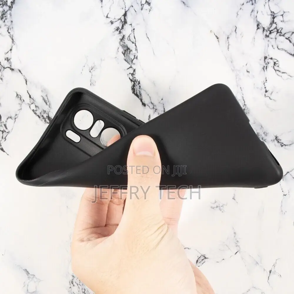 Black TPU Shell Cover for Xiaomi POCO F3 - Silicone Case