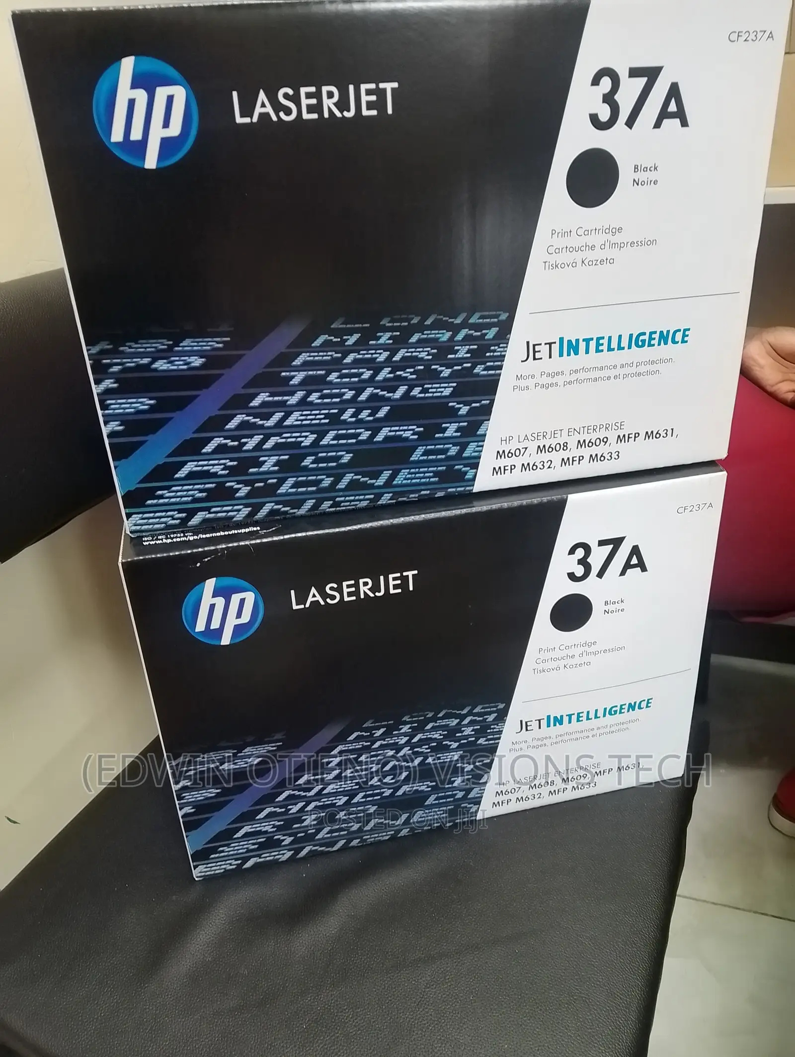 High-Yield HP 37A Black Cartridge
