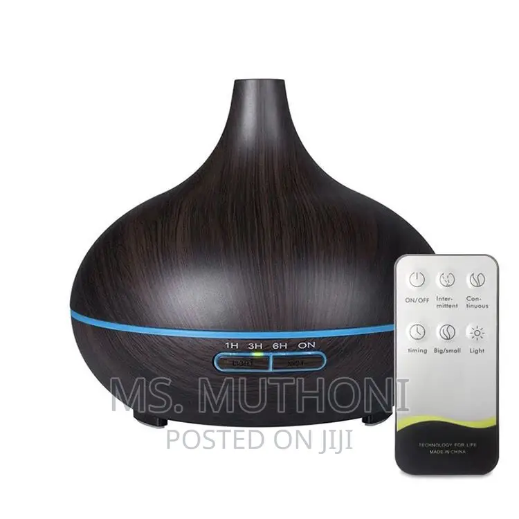 Humidifier 500ml 7 Shades of Lighting Remote and Charger
