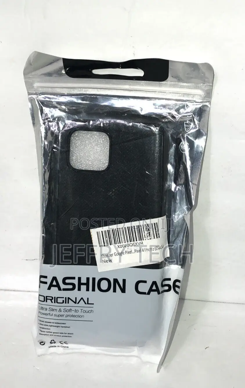 Google Pixel 4 Black Silicone Case Cover