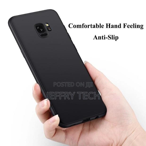 Black TPU Shell Cover for MOTOROLA G8 Silicone Case - main view