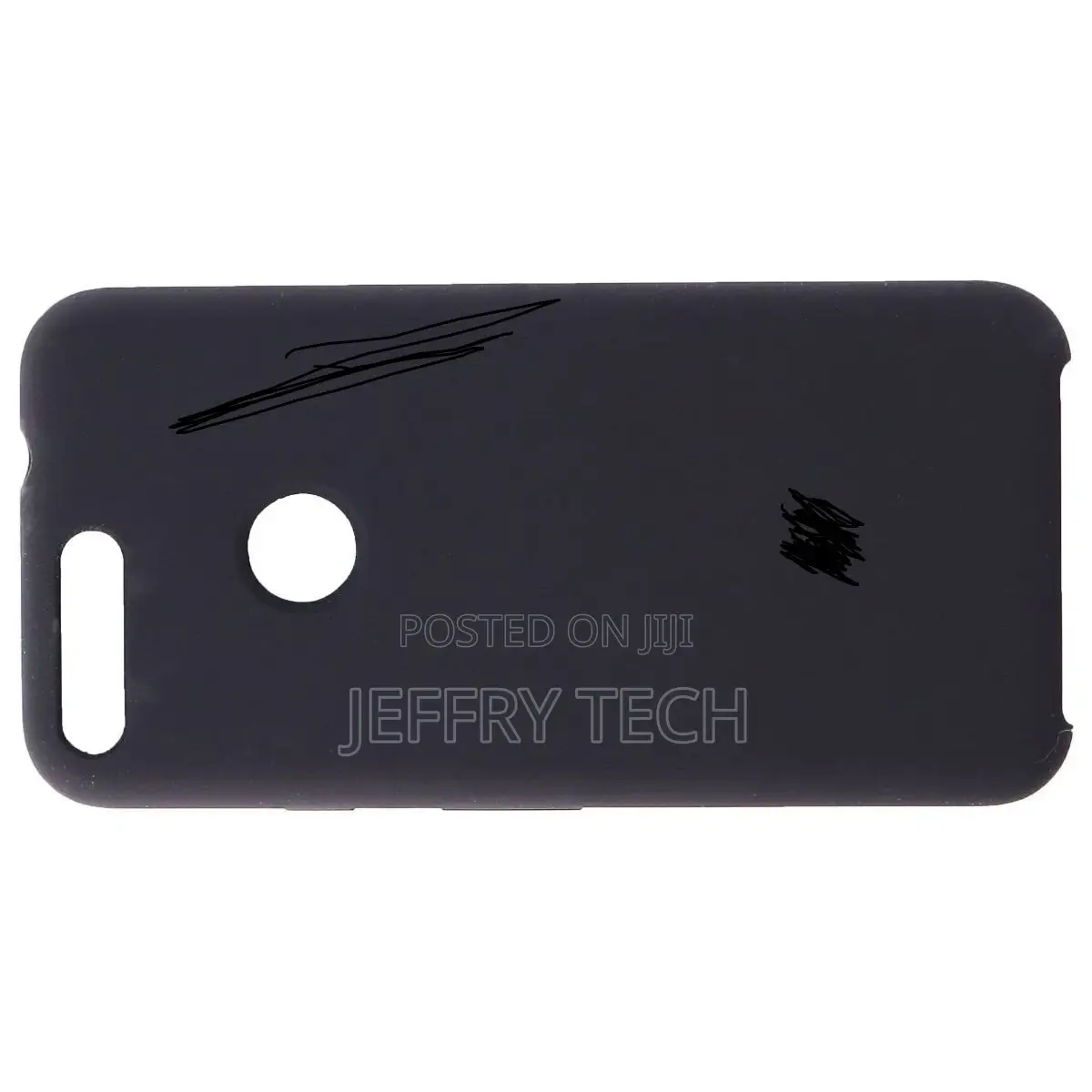 Google Pixel Silicone Case Soft Touch Cover for Pixel - Dark