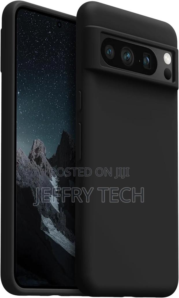 Liquid Silicone Case Google Pixel 8 - Black