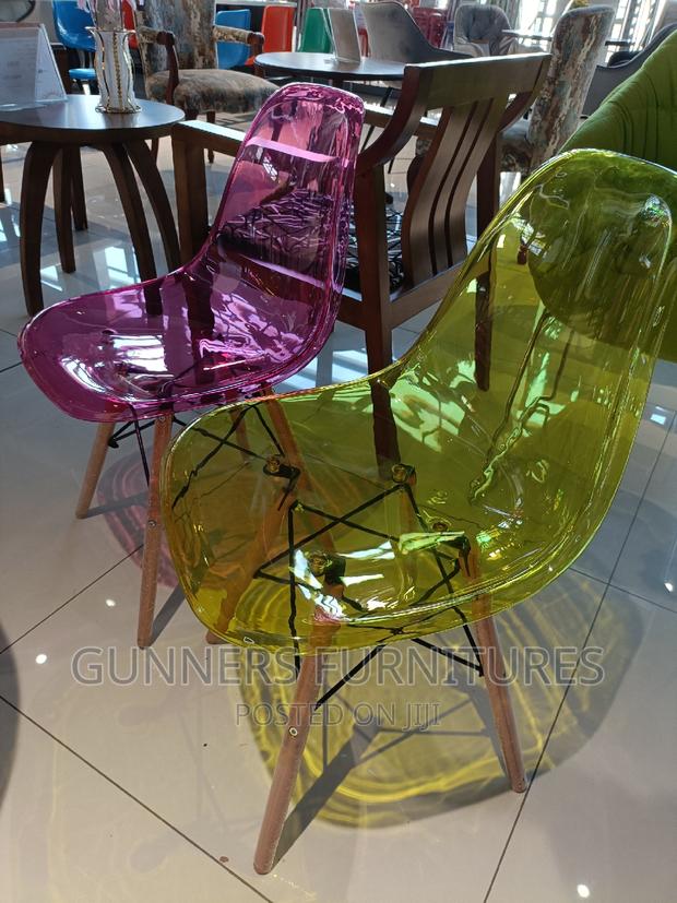 Acrylic Eames Chairs - main view