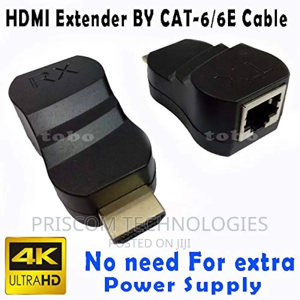 Hdmi 30m Extender Over LAN Cable Cat 6