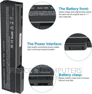 CC09 Cc06xl HSTNN-I90c Battery for HP 6360B 6460B 6465B 647