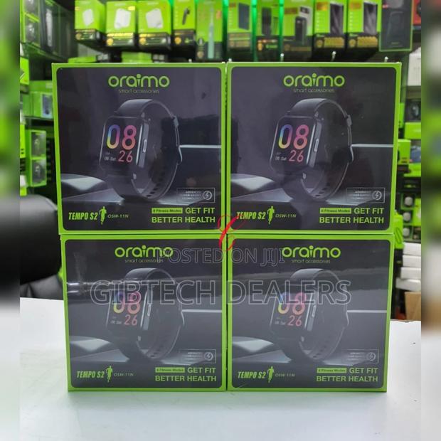 Oraimo Tempo S2 Blood Oxgen Heart Rate Smart Watch Available