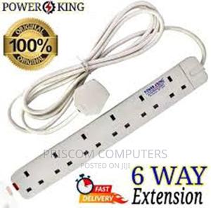 Power King Heavy Duty 6-way Power/Socket Extension Cable - main view