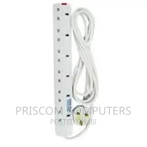 Power King Heavy Duty 6-way Power/Socket Extension Cable