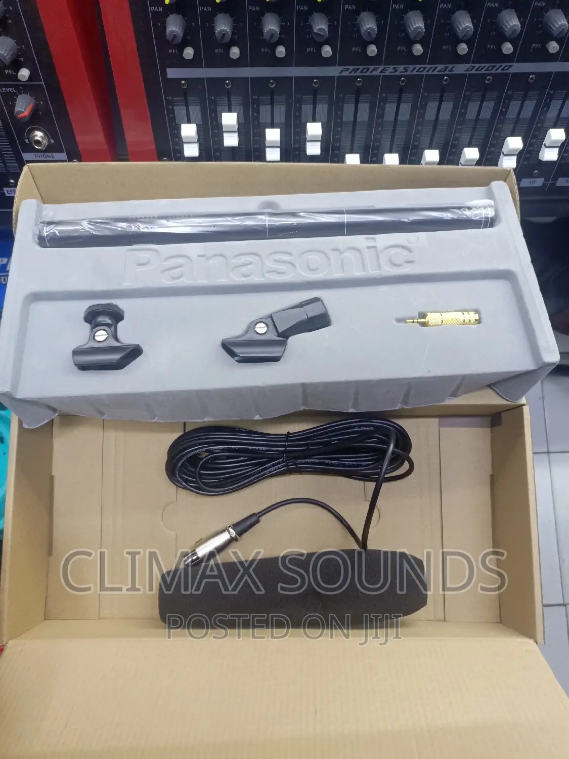 Boom Panasonic Uni-Directional Condenser Microphone,