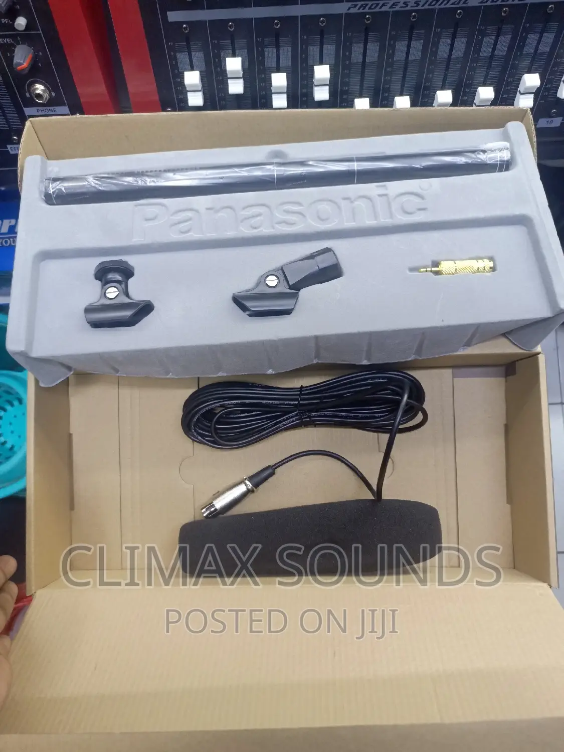 Boom Panasonic Uni-Directional Condenser Microphone,