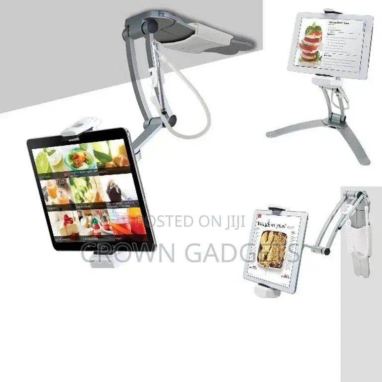 2-in-1 Kitchen Mount Tablet Stand for iPad and Tablet