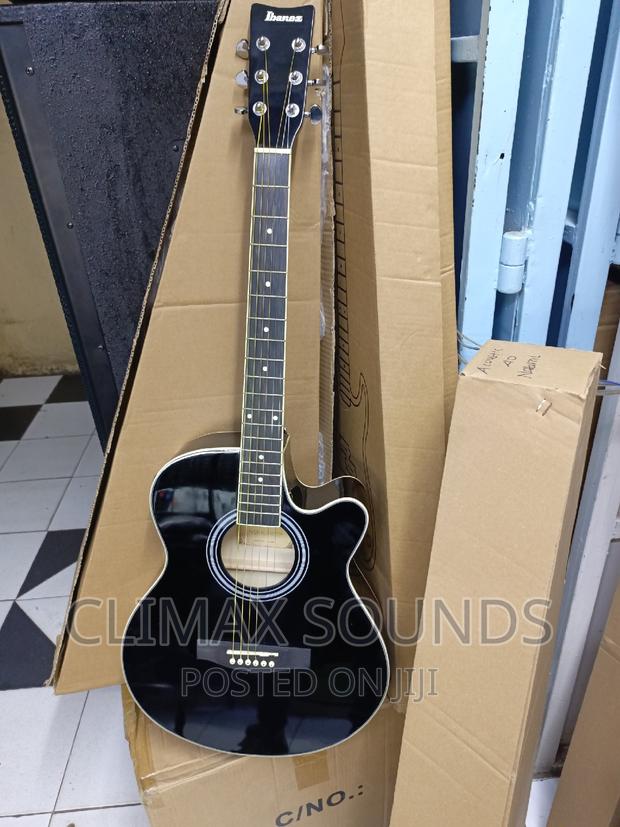 Acoustic Guitar Size 40 Ibanez Black