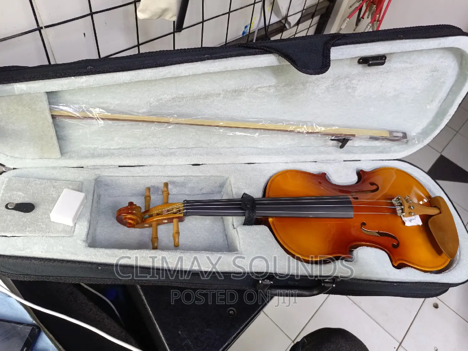 Violin Plain Wood High Quality