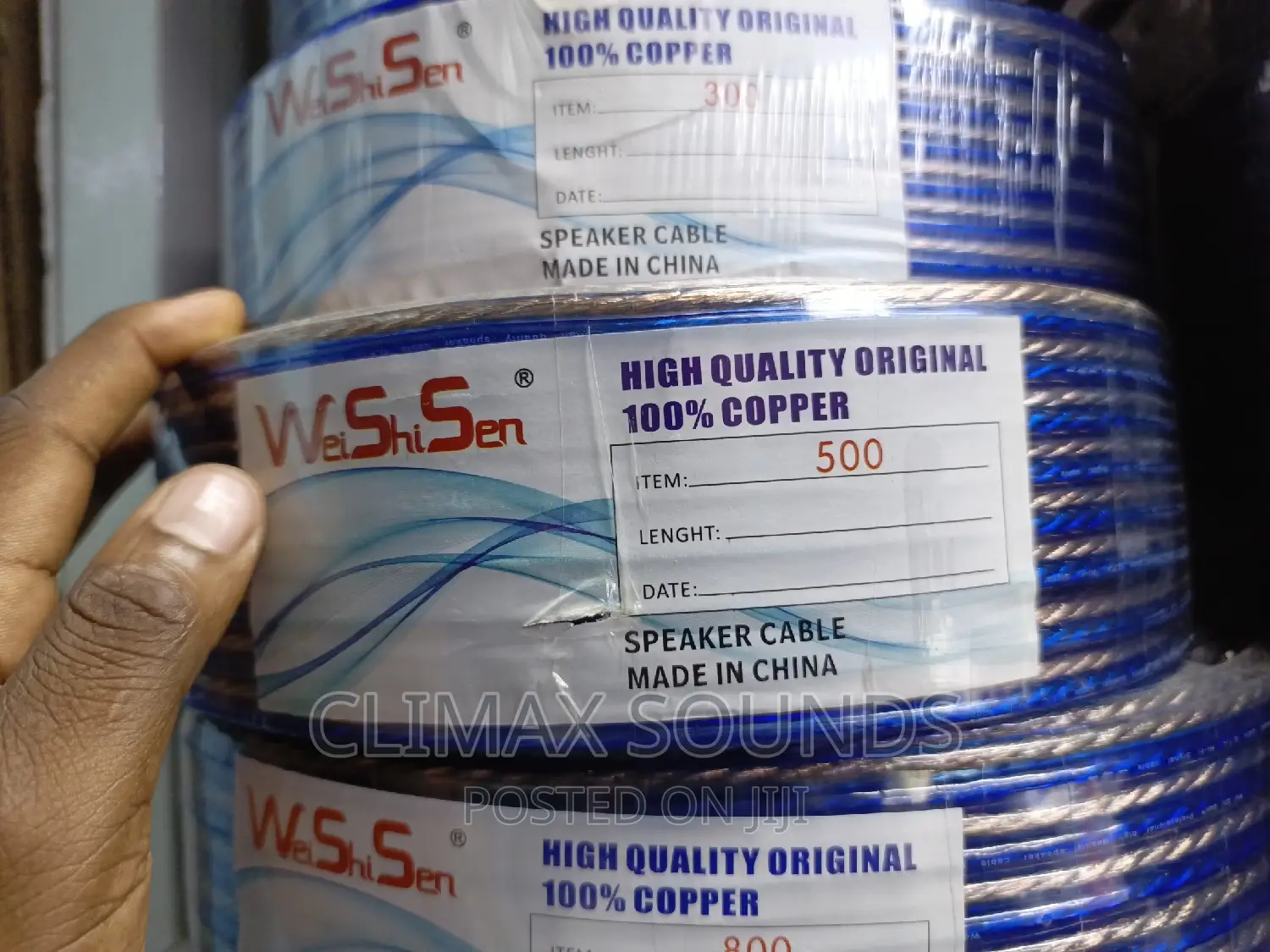 Speaker Cable Rolls Gage 500