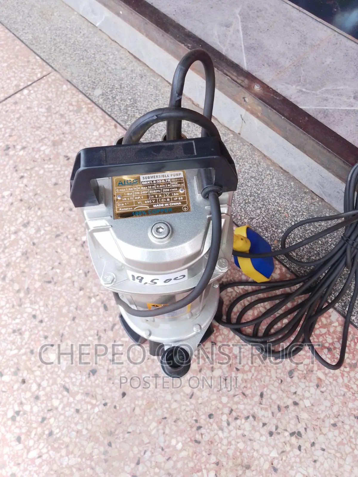 High Pressure Submersible Water Pump