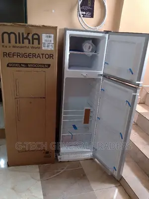 Fridge!Mika Refrigerator 168l Direct Cool Dark Silver