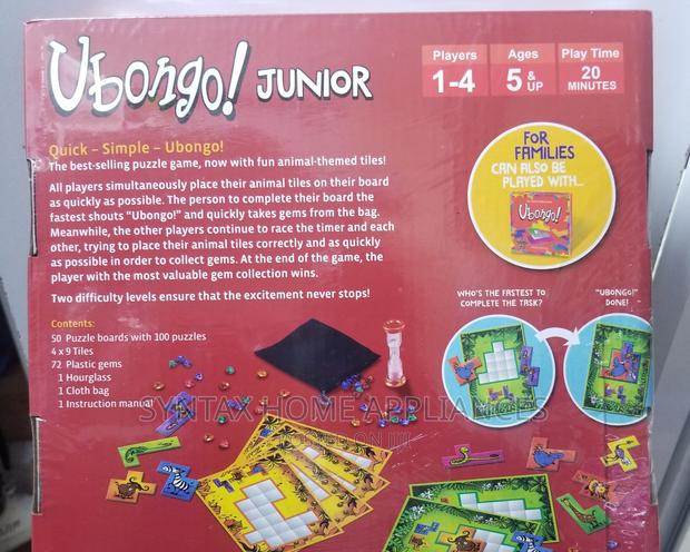 Ubongo Junior Kids Learning, Engaging Fun Family Game - thumbnail 4