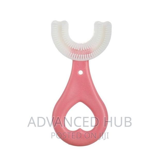 U Shaped Kids Toothbrush - thumbnail 5